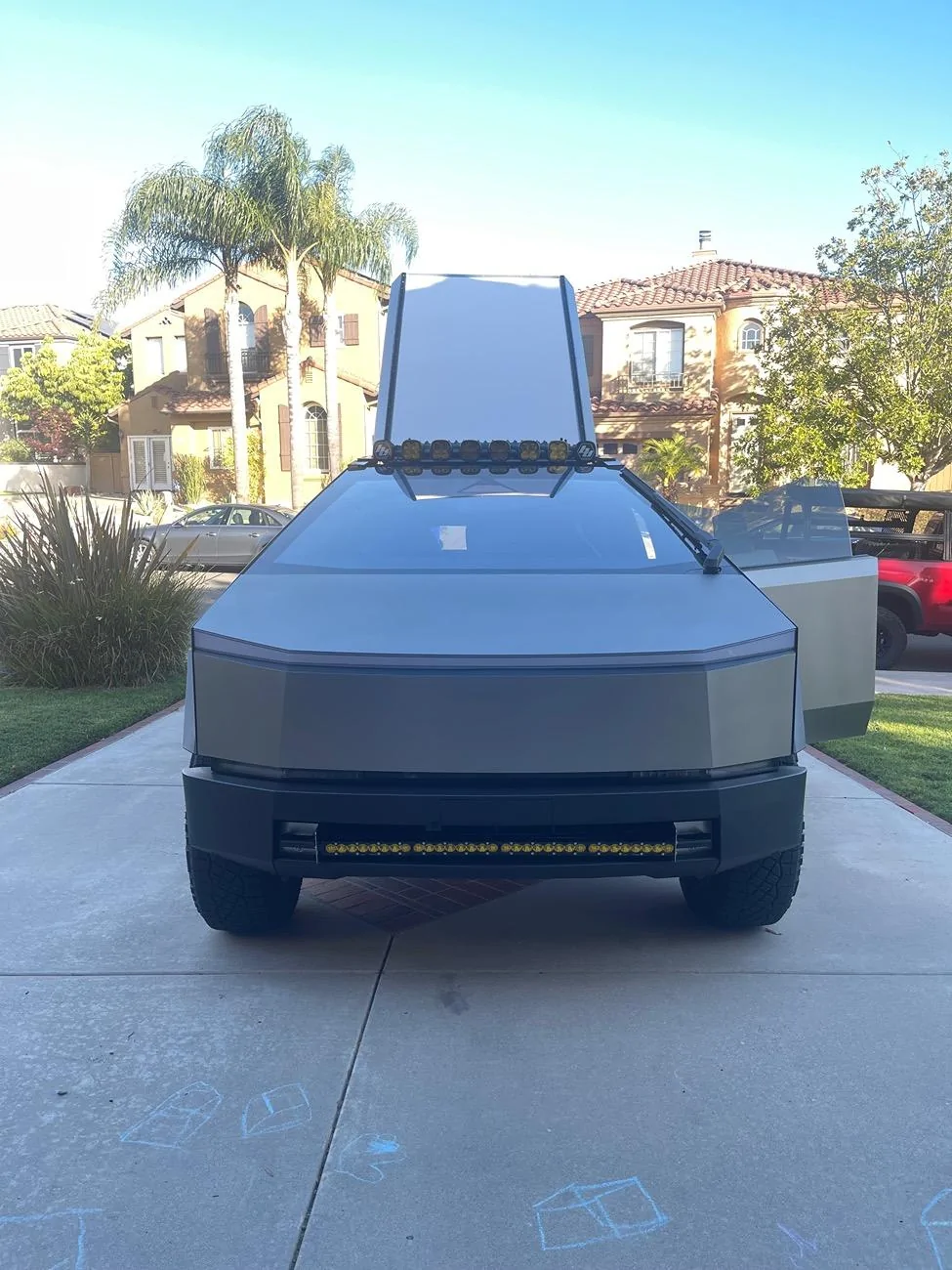 Tesla Cybertruck CYBERTRUCKco World’s First Production-Intent roofrack w/ custom rooftop tent IMG_6362