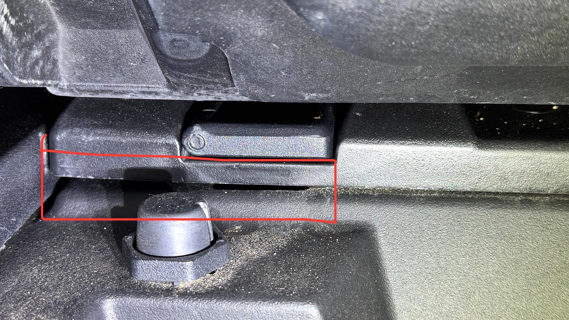 Tesla Cybertruck Fixed Vault Cargo Divider replacements being sent by Tesla IMG_9238