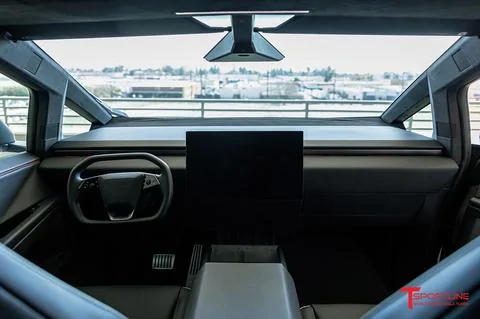 Tesla Cybertruck Tactical Grey Interior waiting room (updated with delivered photos & videos) IMG_7883