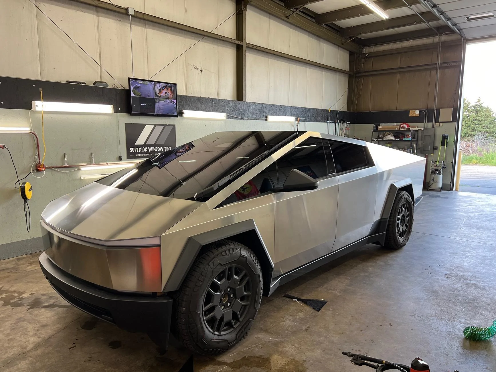 Tesla Cybertruck Tactical Grey Interior waiting room (updated with delivered photos & videos) IMG_6042