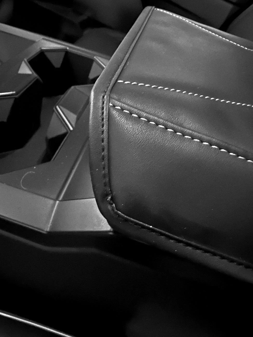 Tesla Cybertruck BestEvMod Armrest Pad Cover IMG_1824