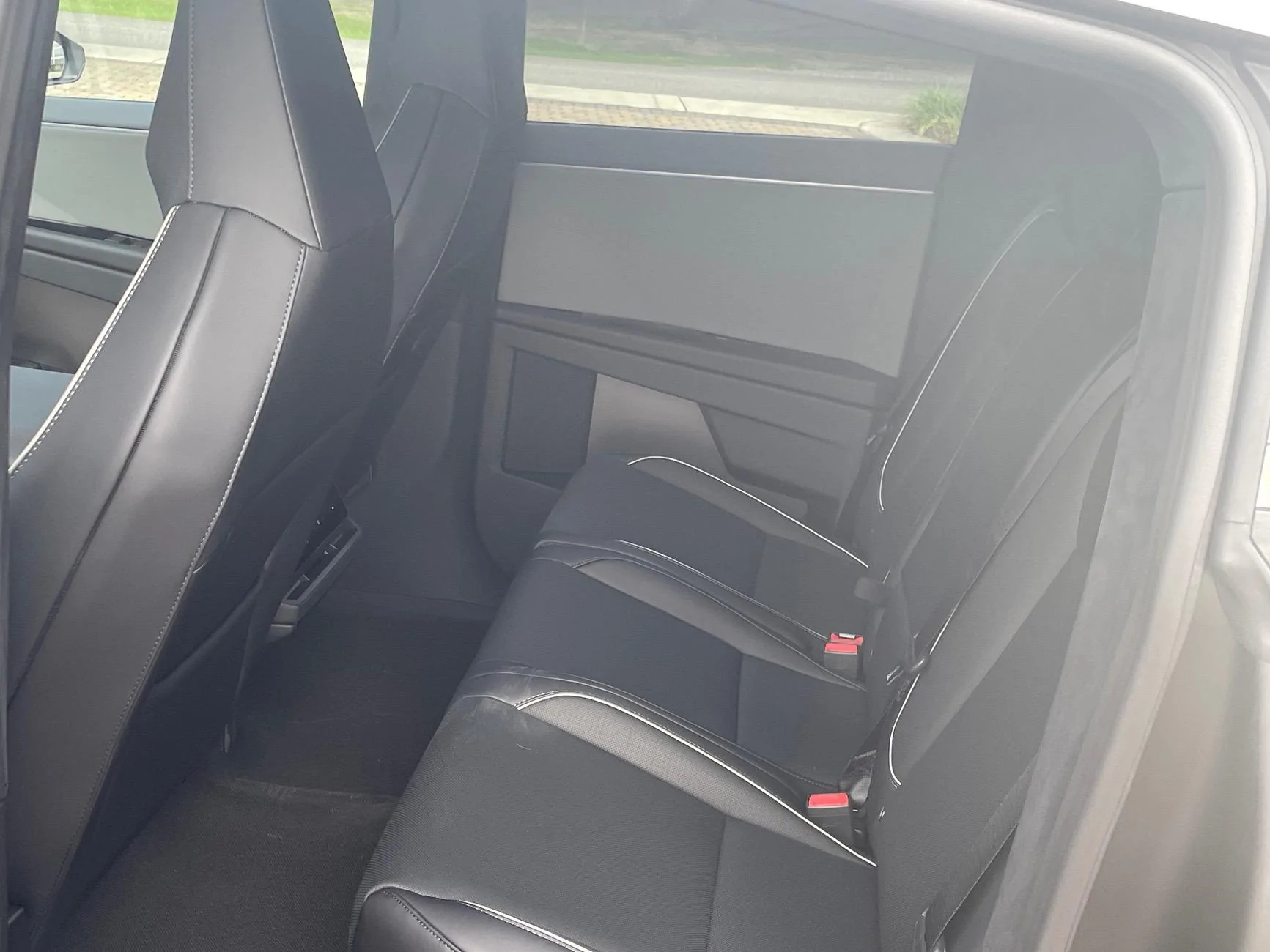 Tesla Cybertruck Tactical Grey Interior Cybertruck (CyberBeast)'s Surprising & Amazing Delivery Experience in Houston Area IMG_3692
