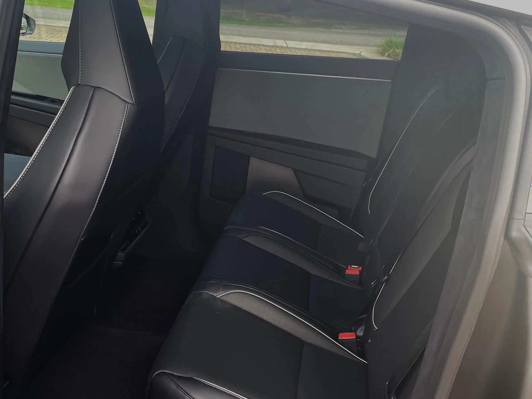 Tesla Cybertruck Tactical Grey Interior Cybertruck (CyberBeast)'s Surprising & Amazing Delivery Experience in Houston Area IMG_3692