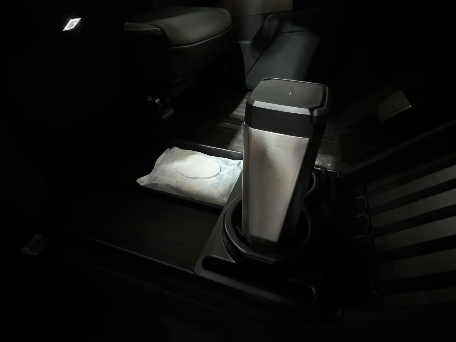 Tesla Cybertruck Kirkland Baby Wipes: An Unexpected Way to Treat Tough Water Spots IMG_6721