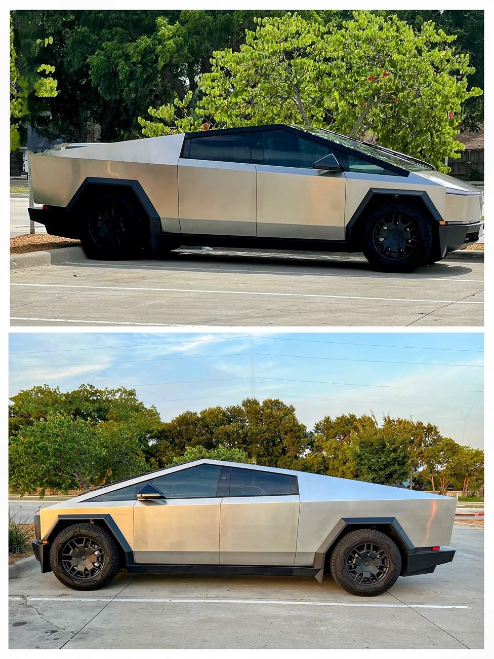 Tesla Cybertruck DIY pillar delete applied on stainless steel - from T Sportline F67A8A6F-D5CC-429C-A3FE-F39573636DB1-COLLAGE Copy