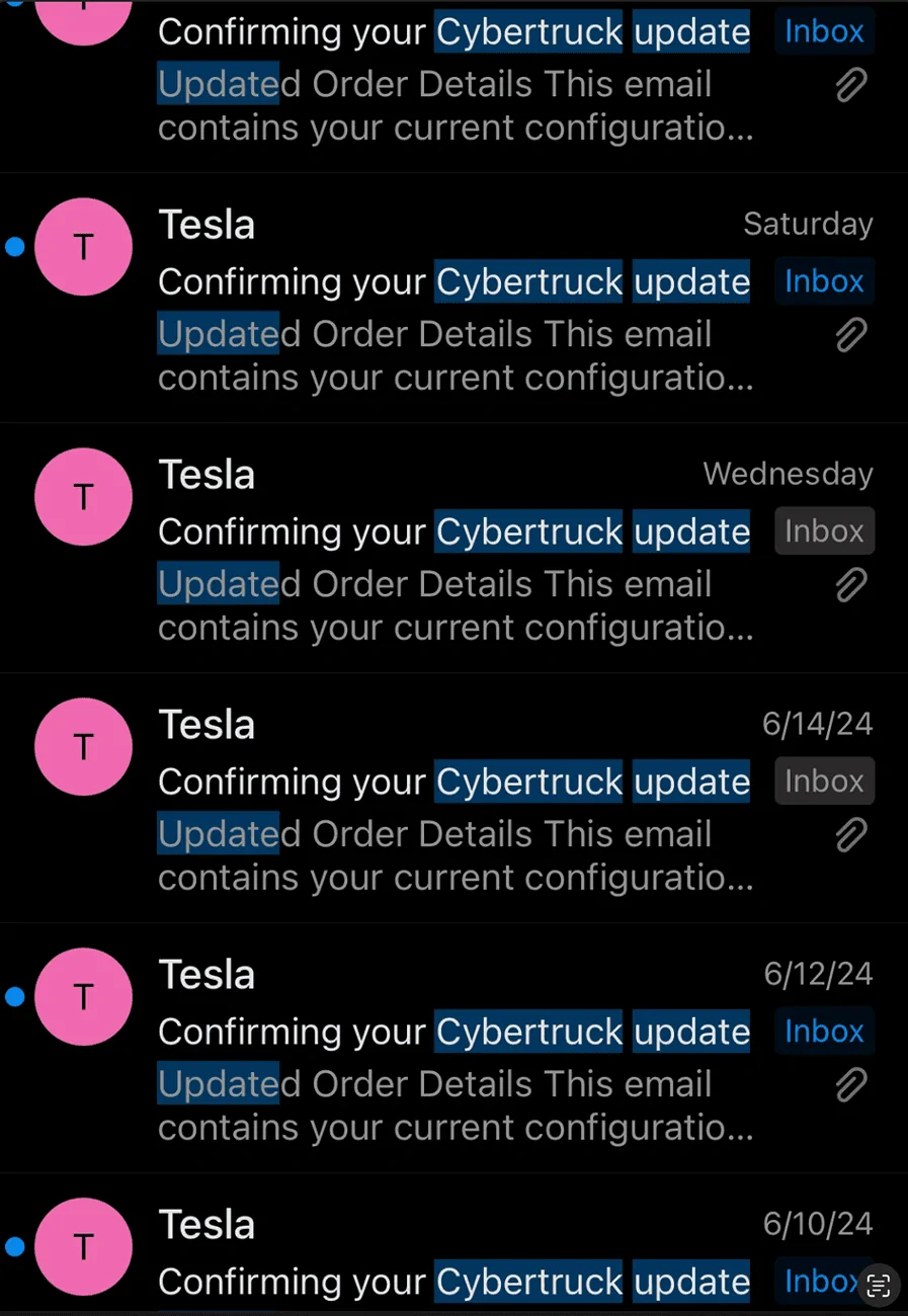 Tesla Cybertruck Tactical Grey Interior Cybertruck (CyberBeast)'s Surprising & Amazing Delivery Experience in Houston Area 1719877887712-5h