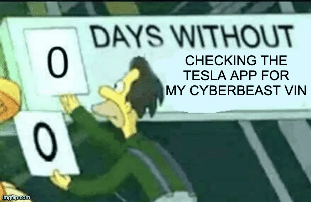 Tesla Cybertruck Cyberbeast waiting room ⏳ 1719933642794-dr