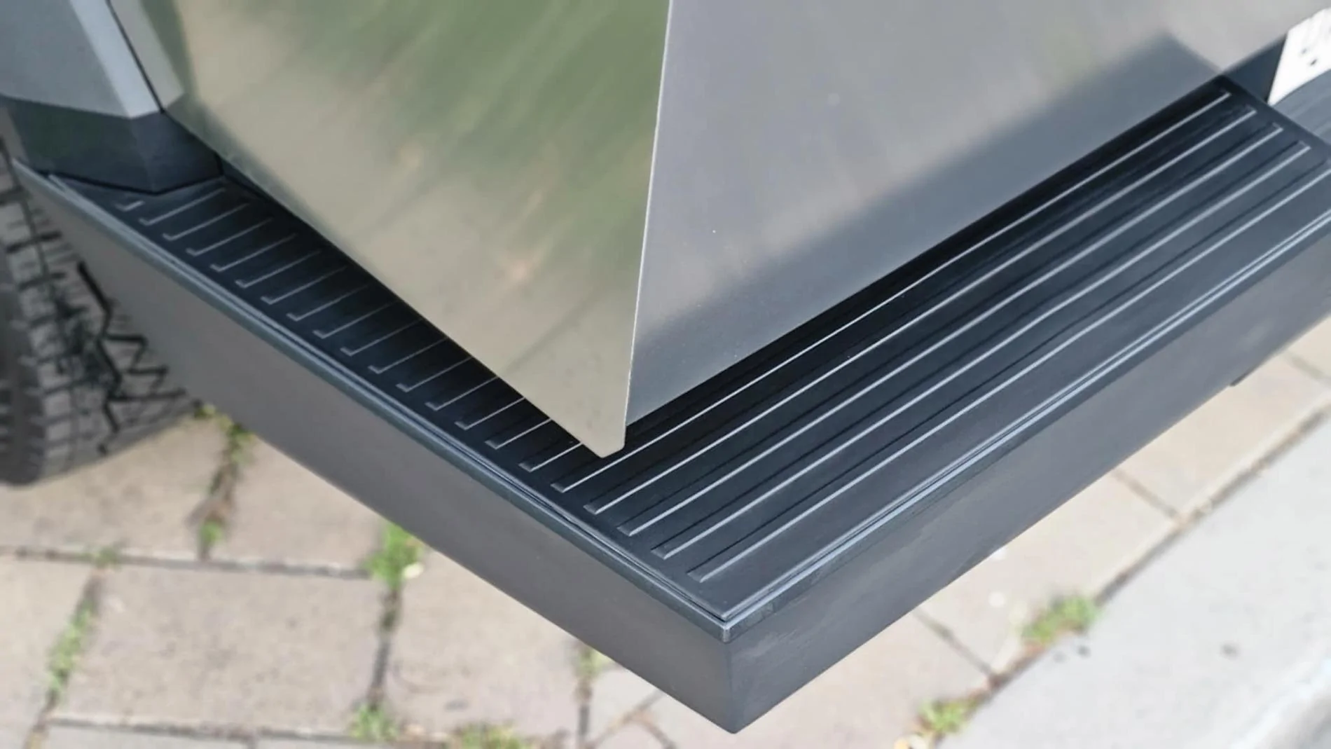Tesla Cybertruck BestEvMod TPE Rear Bumper Protector - Now Available with New Product Discount! 1720003977061-dt