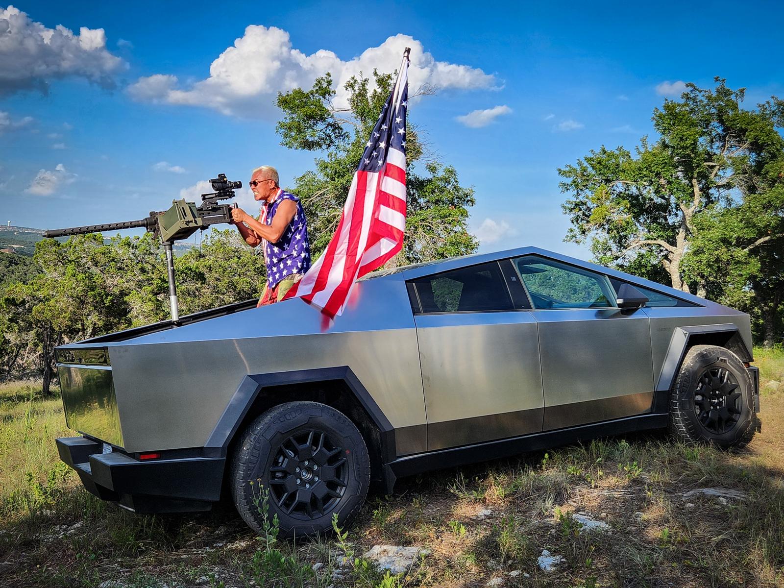 Tesla Cybertruck This 4th of July, I give you the Cybertechnical 20240703_185833-2