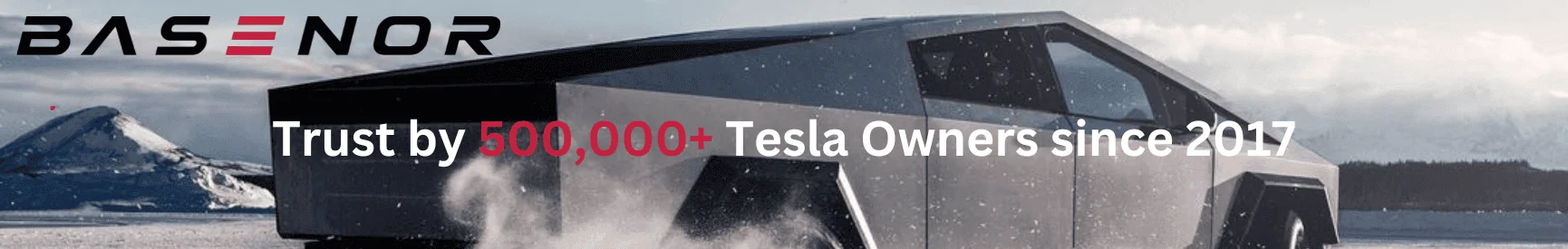 Tesla Cybertruck Create Exceptional Cybertruck Accessories Together With BASENOR Banner