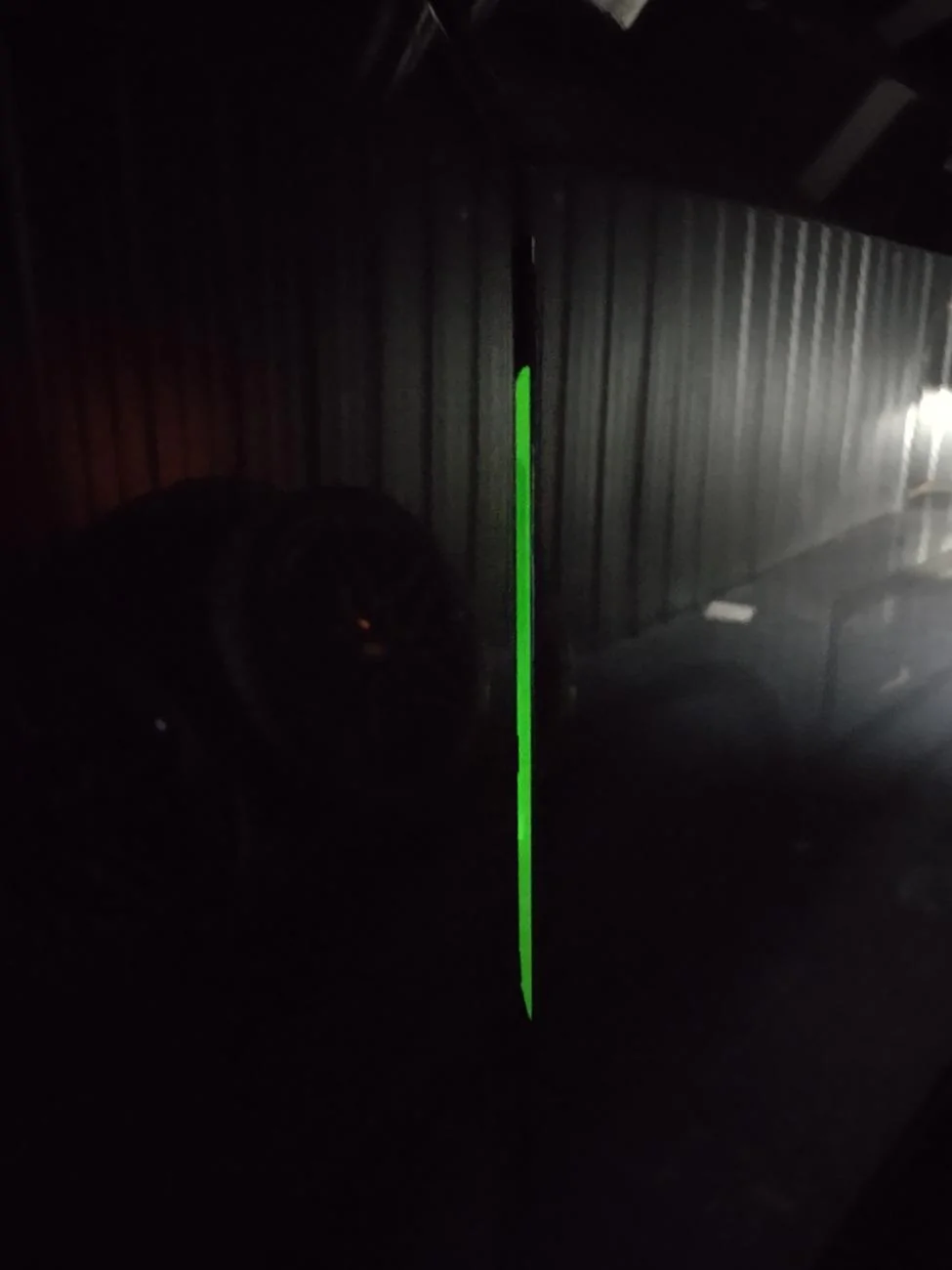 Tesla Cybertruck Finger Print less door handles (glow in the dark) IMG_20240522_133135584