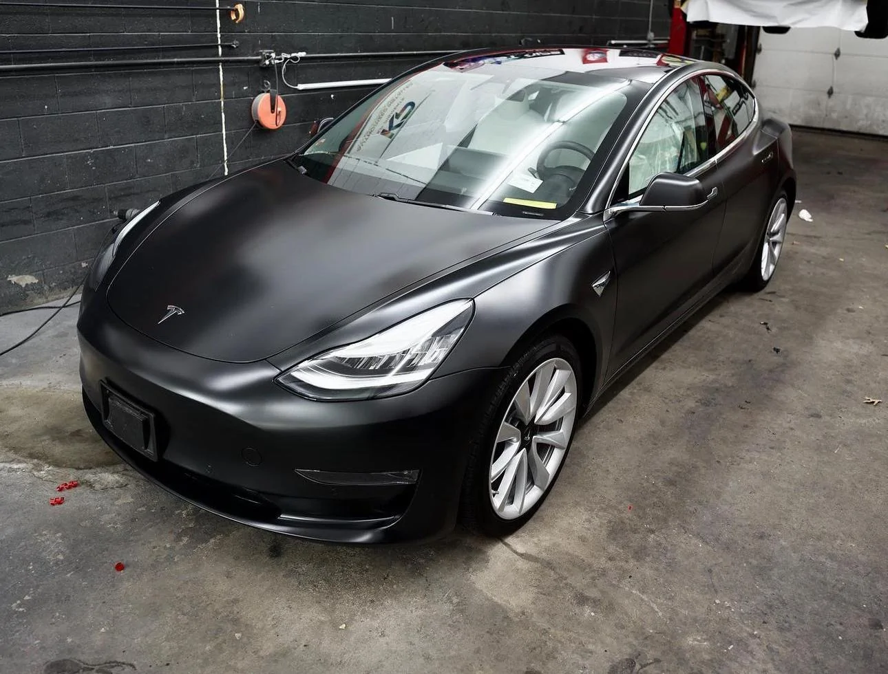 Tesla Cybertruck Plasti Dip flat black  Cybertruck IMG_1671