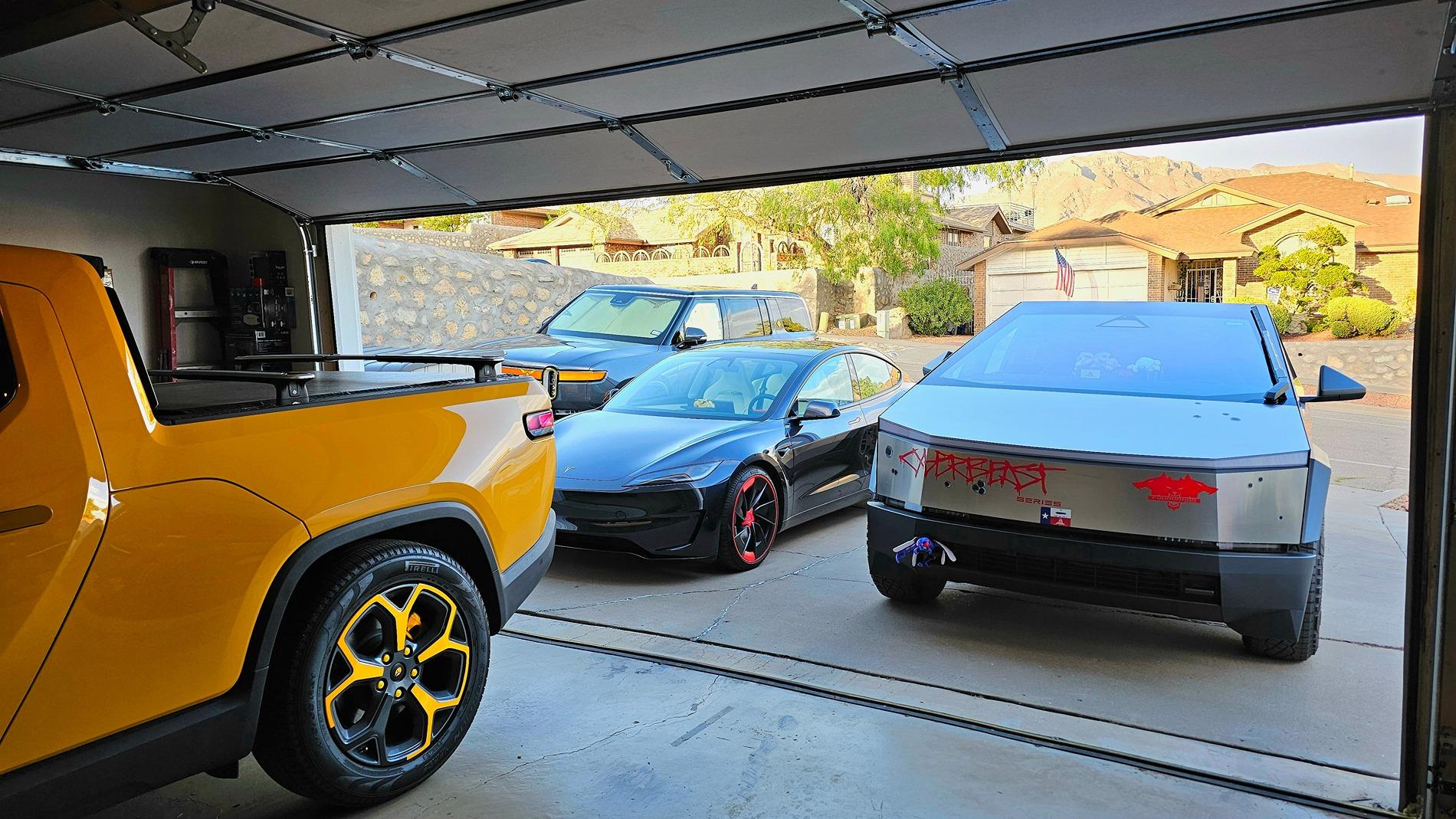 Tesla Cybertruck Ordered a Rivian R1T after owning a Cybertruck for three months 20240705_191642