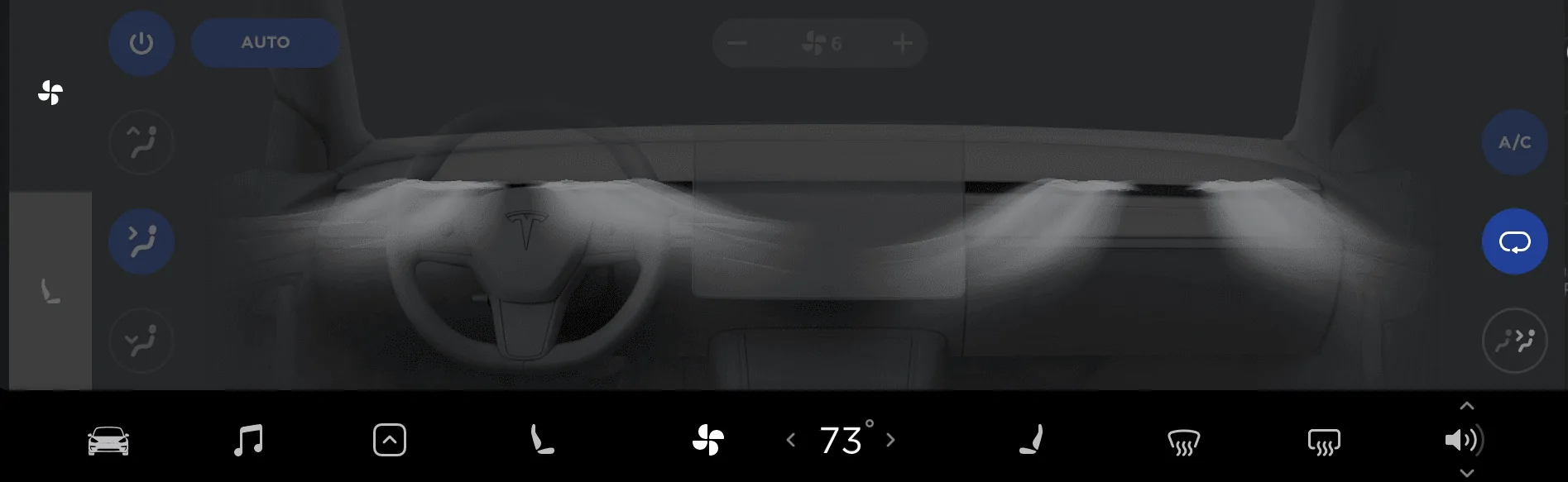 Tesla Cybertruck HVAC - Not providing air to either front side windows m3_airwav