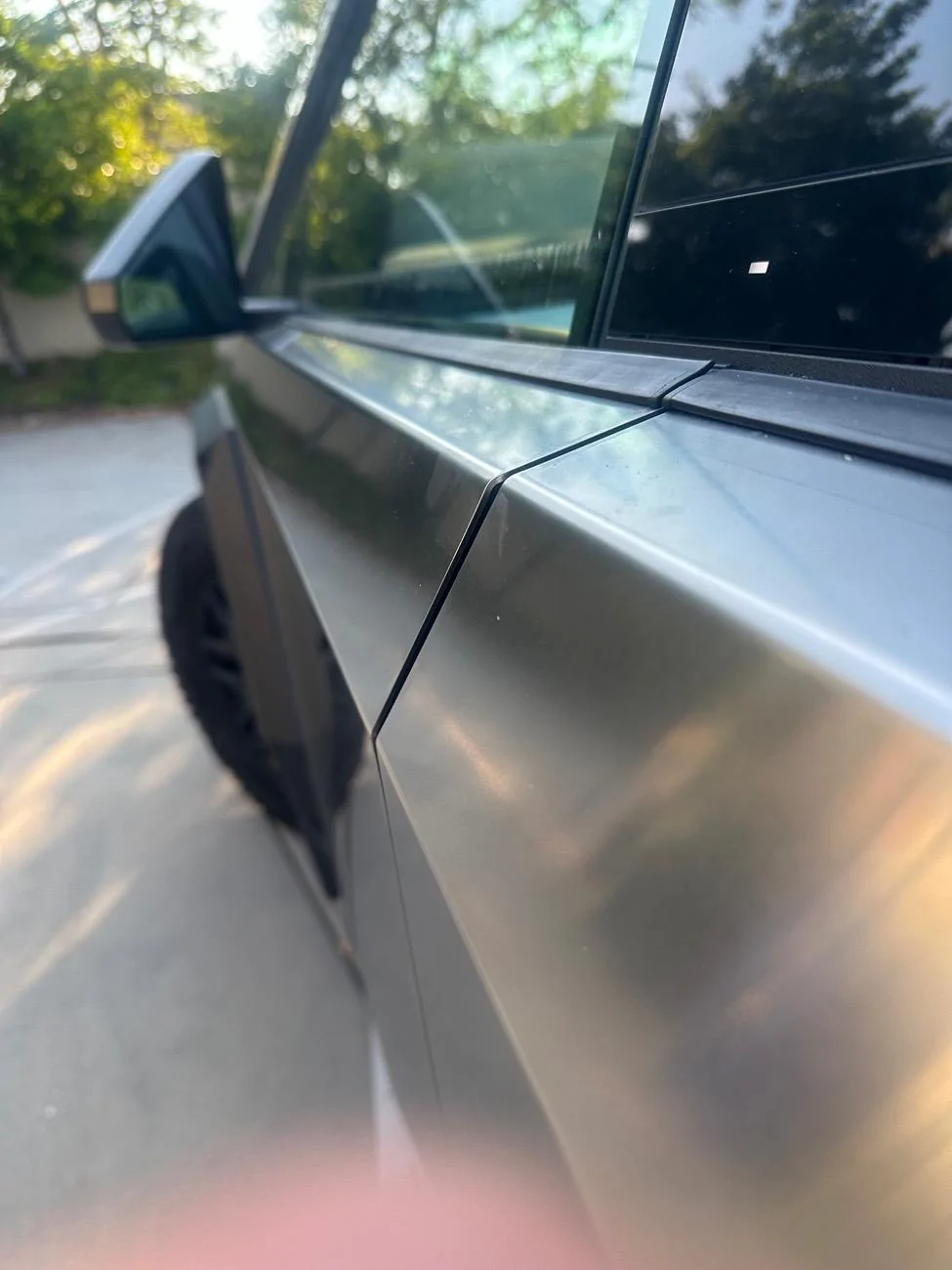 Tesla Cybertruck Panel alignment on my Beast IMG_4795