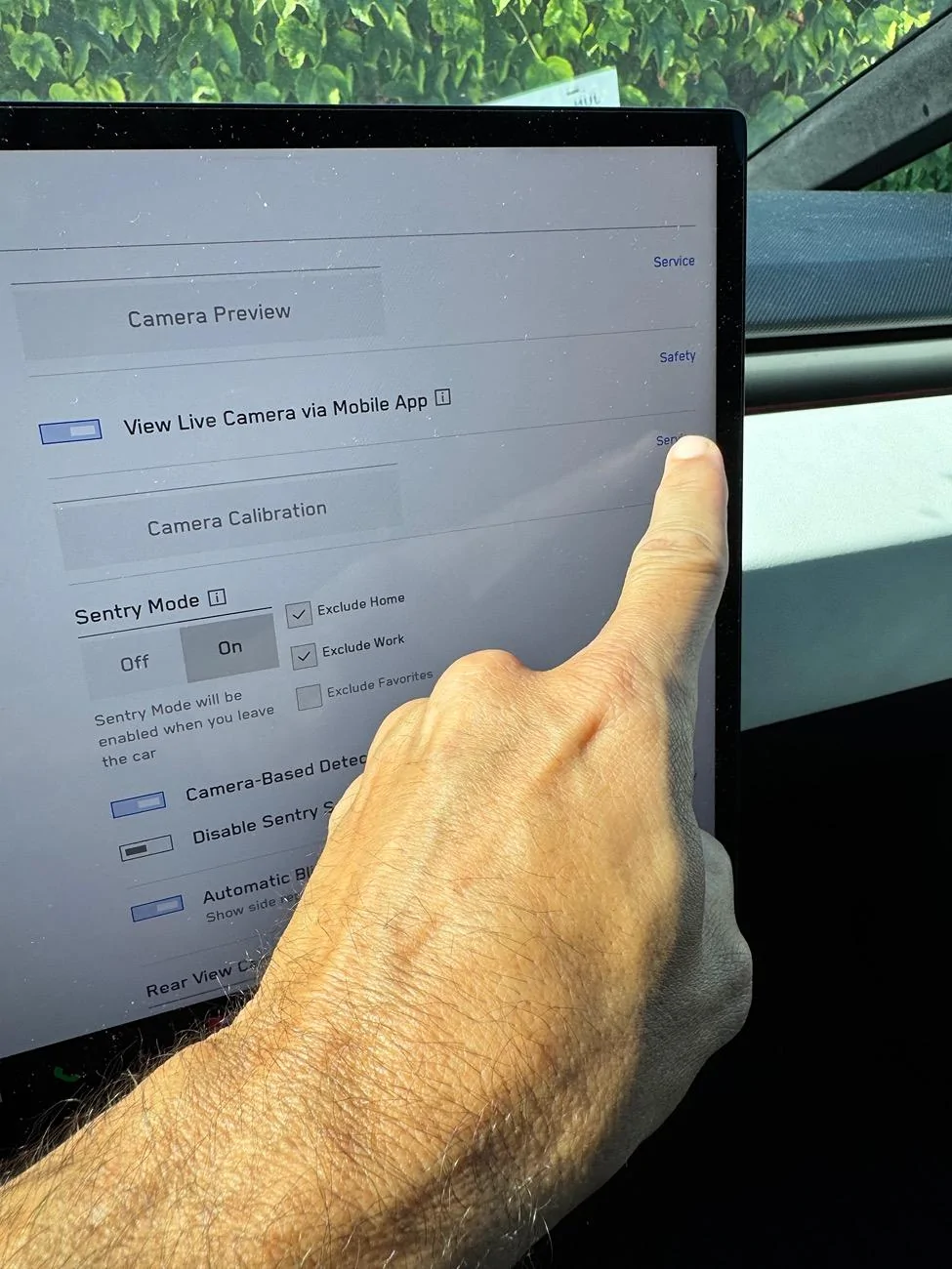 Tesla Cybertruck HOLD UP! APP_w142: Camera alignment required - schedule service IMG_0359