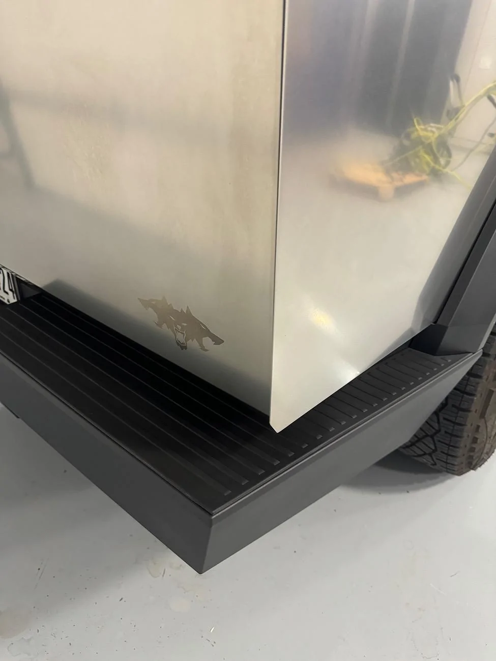 Tesla Cybertruck BestEvMod TPE Rear Bumper Protector - Now Available with New Product Discount! IMG_0353