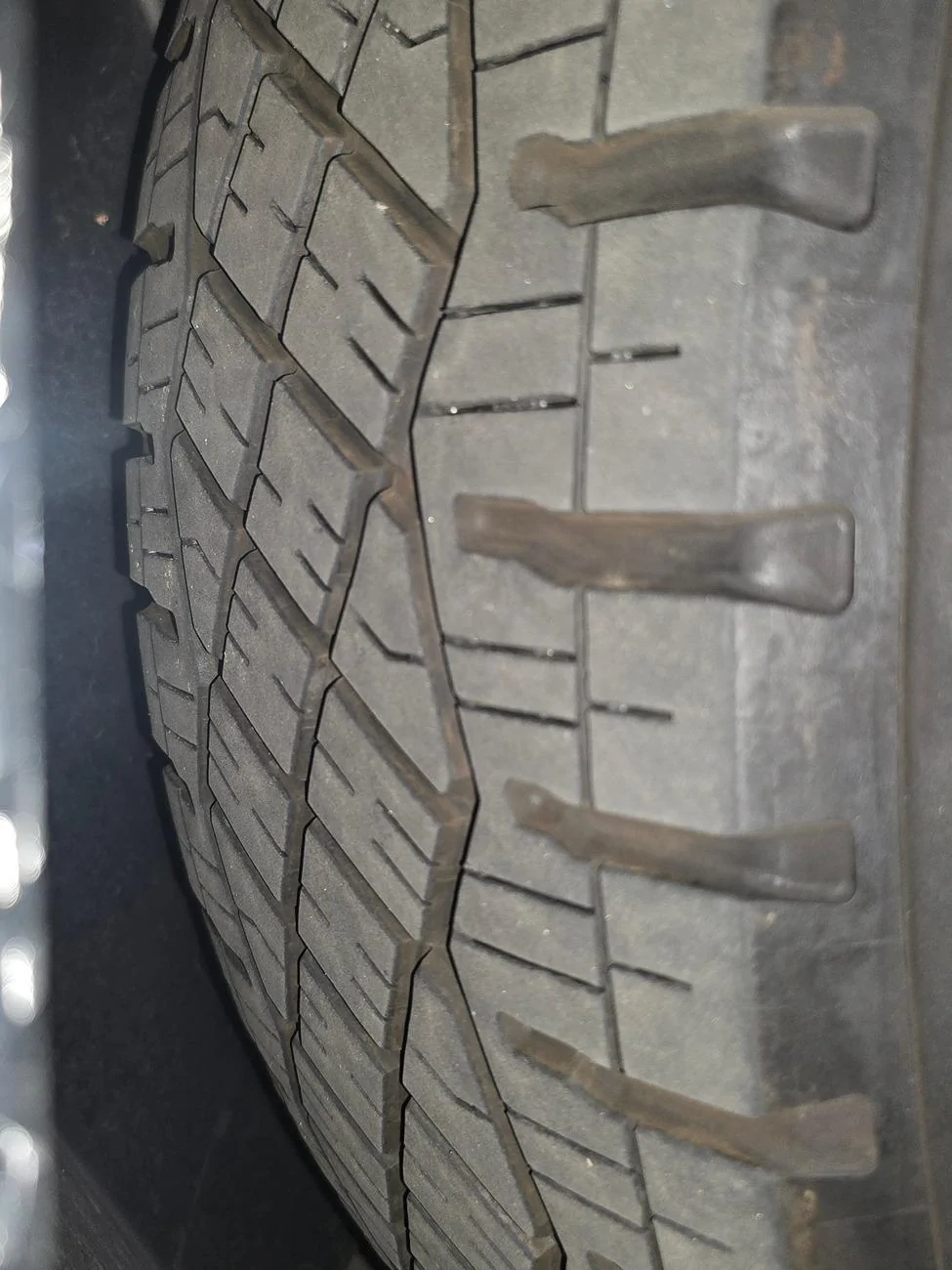 Tesla Cybertruck Don't damage your CT  AWD tires... replacements difficult to find 20240710_202243