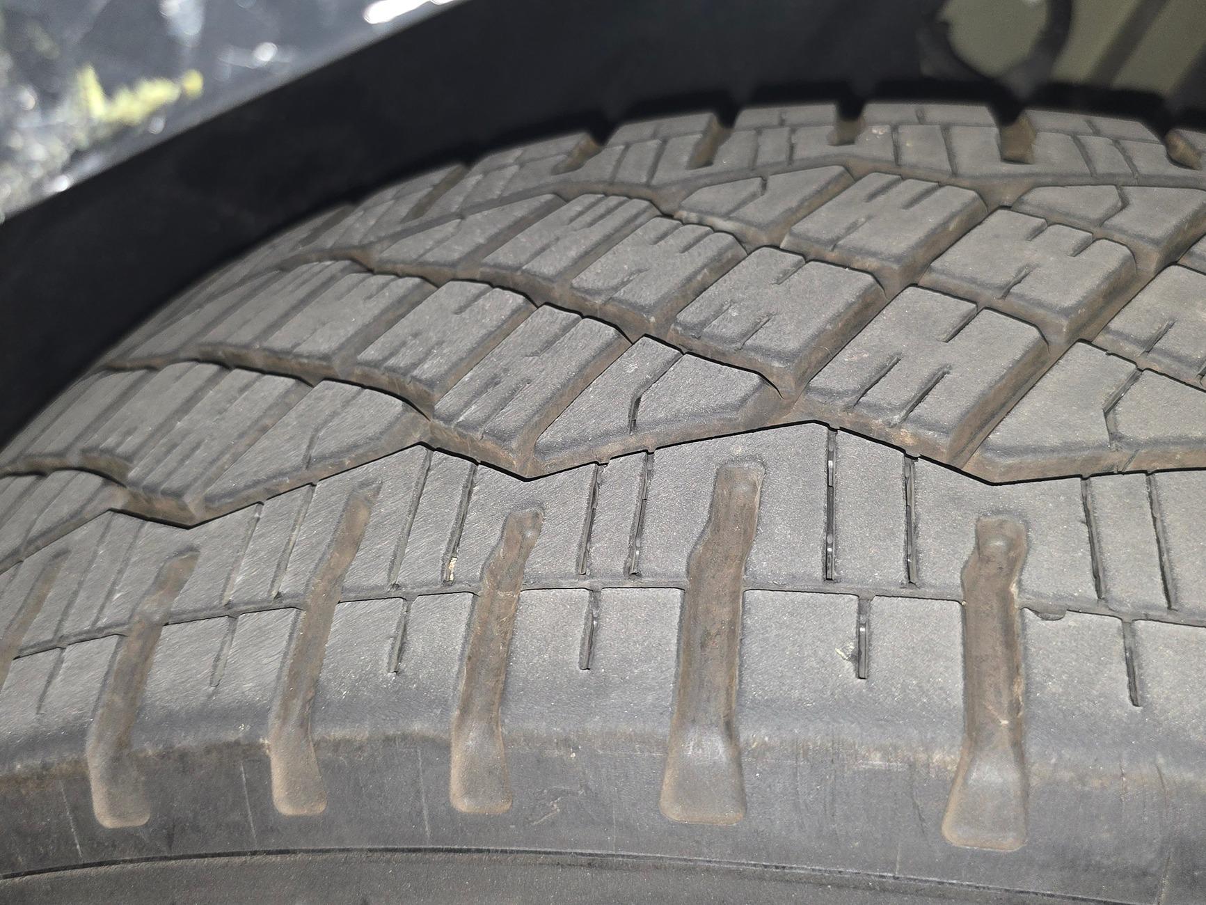 Tesla Cybertruck Don't damage your CT  AWD tires... replacements difficult to find 20240710_202300