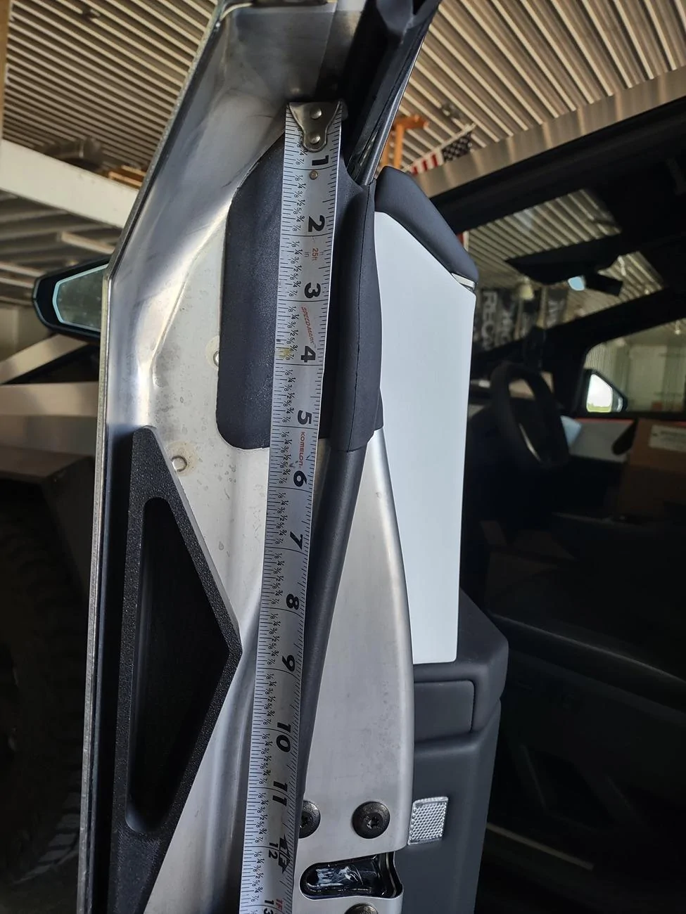 Tesla Cybertruck Finger Print less door handles (glow in the dark) IMG_20240708_104734117_HDR