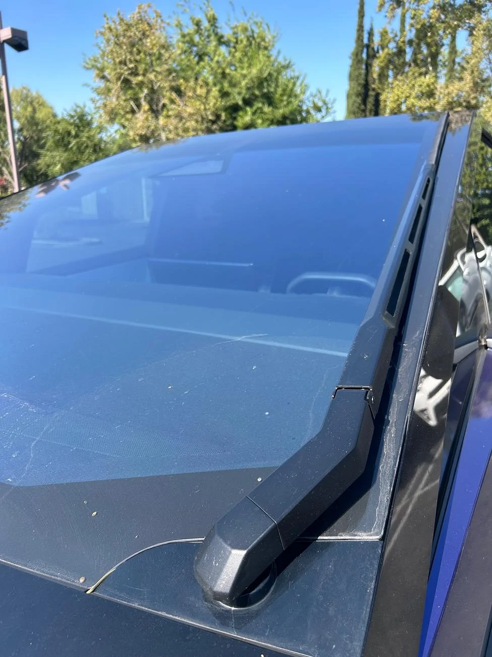 Tesla Cybertruck Tinting Front Windshield Not Possible Because Glass Too Large? IMG_2689
