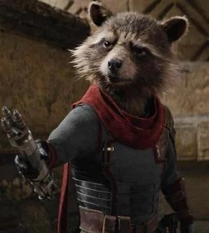 Tesla Cybertruck Raccoon Damages Cybertruck Bed Vault Tonneau Cover Rocket_in_Avengers_Endgam