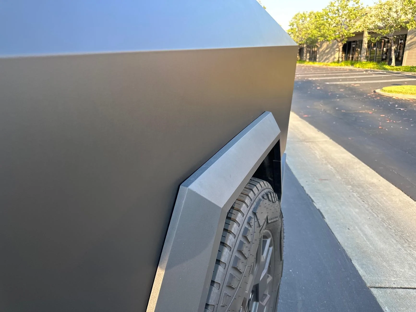 Tesla Cybertruck Beyond Slick DIY wrap kit install IMG_6423