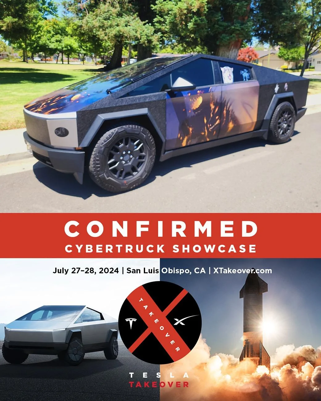 Tesla Cybertruck Cybertruck showcase XT Confirmed Custom Showcase 2024-John Beaver