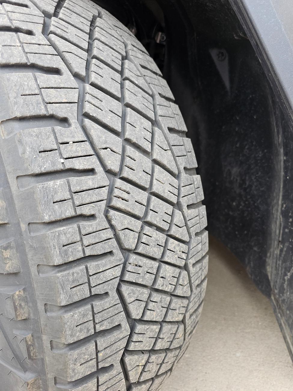 Tesla Cybertruck Don't damage your CT  AWD tires... replacements difficult to find 20240620_160111