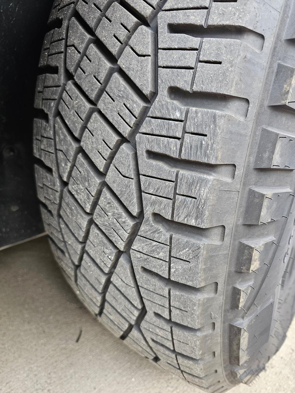 Tesla Cybertruck Don't damage your CT  AWD tires... replacements difficult to find 20240620_160056