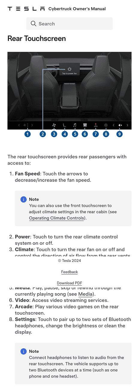 Tesla Cybertruck Rear Display Question: arcade/gaming newest software Screenshot_20240714-101342