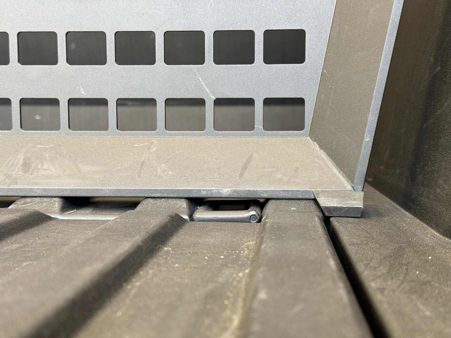 Tesla Cybertruck Tips on Installing Cybertruck Vault Cargo Divider IMG_2604