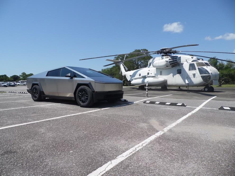 Tesla Cybertruck Picking up tomorrow - Tactical Gray shipping IMG_0868
