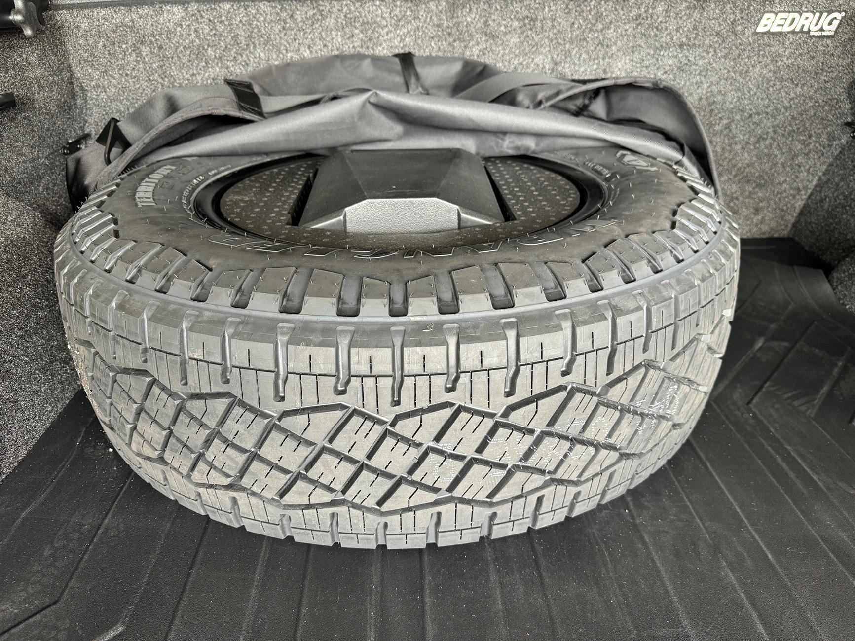 Tesla Cybertruck Factory Spare tire kit IMG_4296