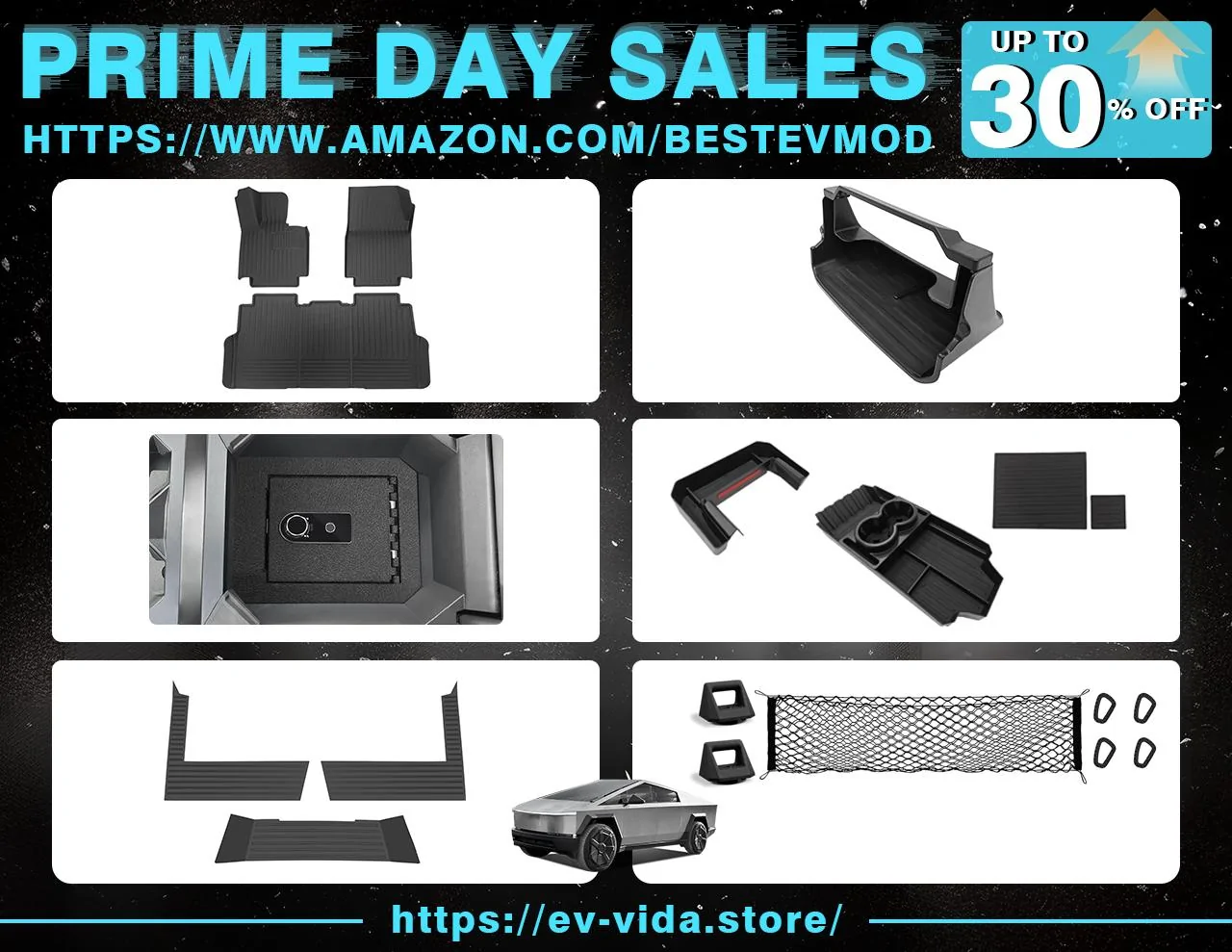 Tesla Cybertruck Lucky Draw for Free Order! Don't Miss Out BestEvMod Prime Day Deals. Up to 30% off 508c7f90c1d47d1a0615ec8d3e3e6e3