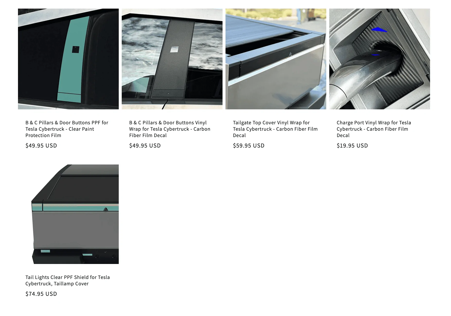 Tesla Cybertruck TWRAPS Prime Day Sale - 15% off Screenshot 2024-07-16 at 1.07.46 PM