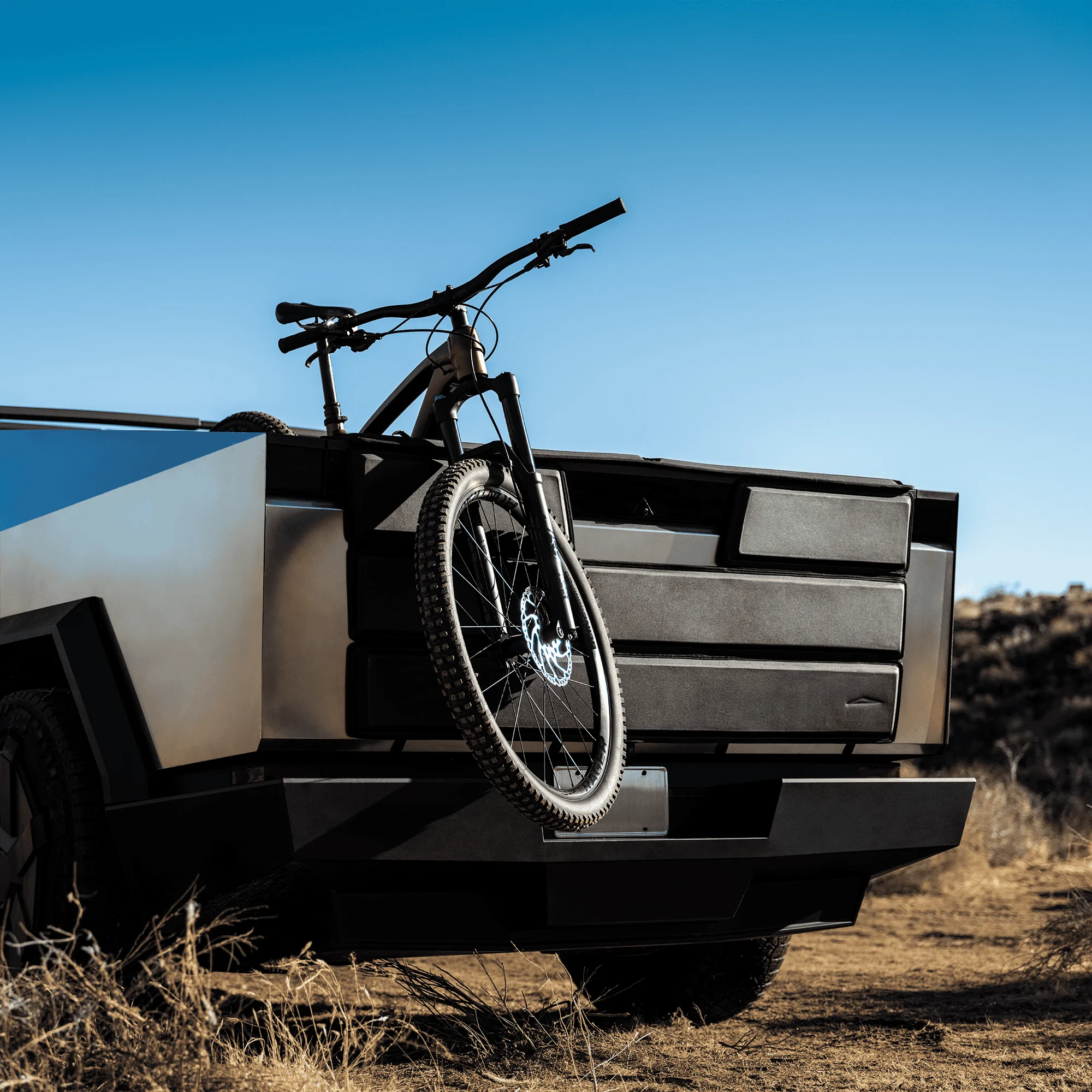 Tesla Cybertruck Cybertruck Tailgate Shield and Jumpseats now available at Telsa Shop 1988713-00-A-1-04