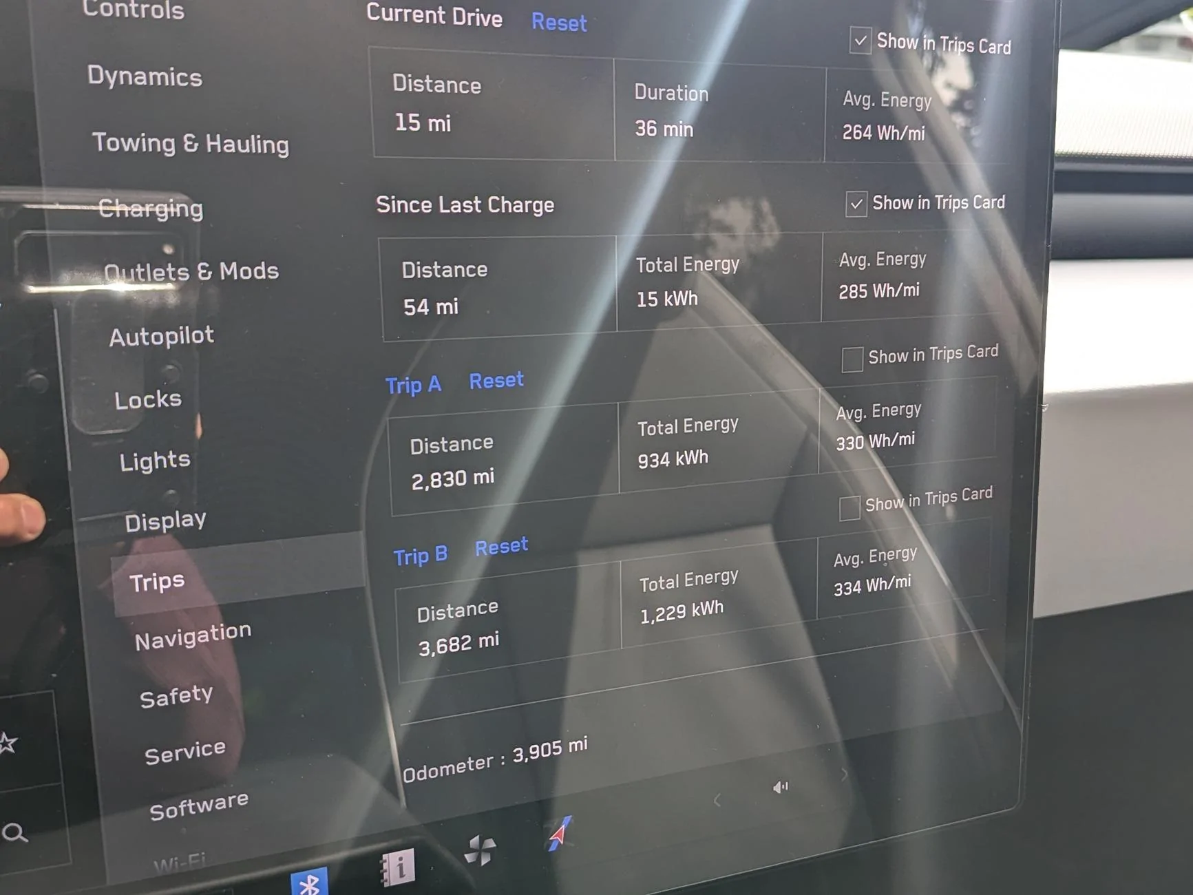 Tesla Cybertruck Worst commute, best mileage PXL_20240716_164540333.MP