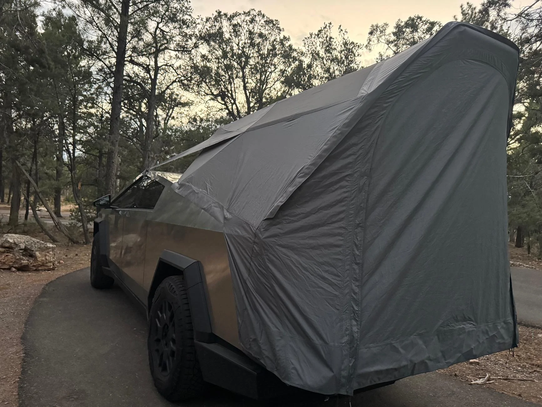 Tesla Cybertruck 7796 mile road trip about to begin. Camping the entire trip! IMG_0762