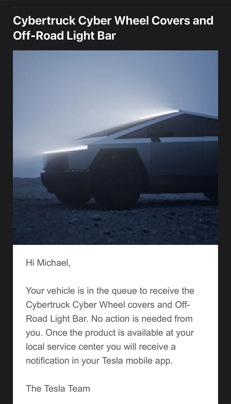 Tesla Cybertruck Cybertruck Lightbar Coming Soon for Foundation-Series Owners (Says Vehicle Program Manager) IMG_3685