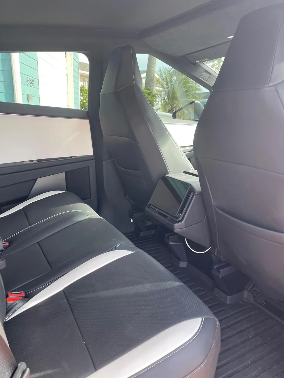 Tesla Cybertruck Best seat covers ever!! by Baselayer IMG_5673