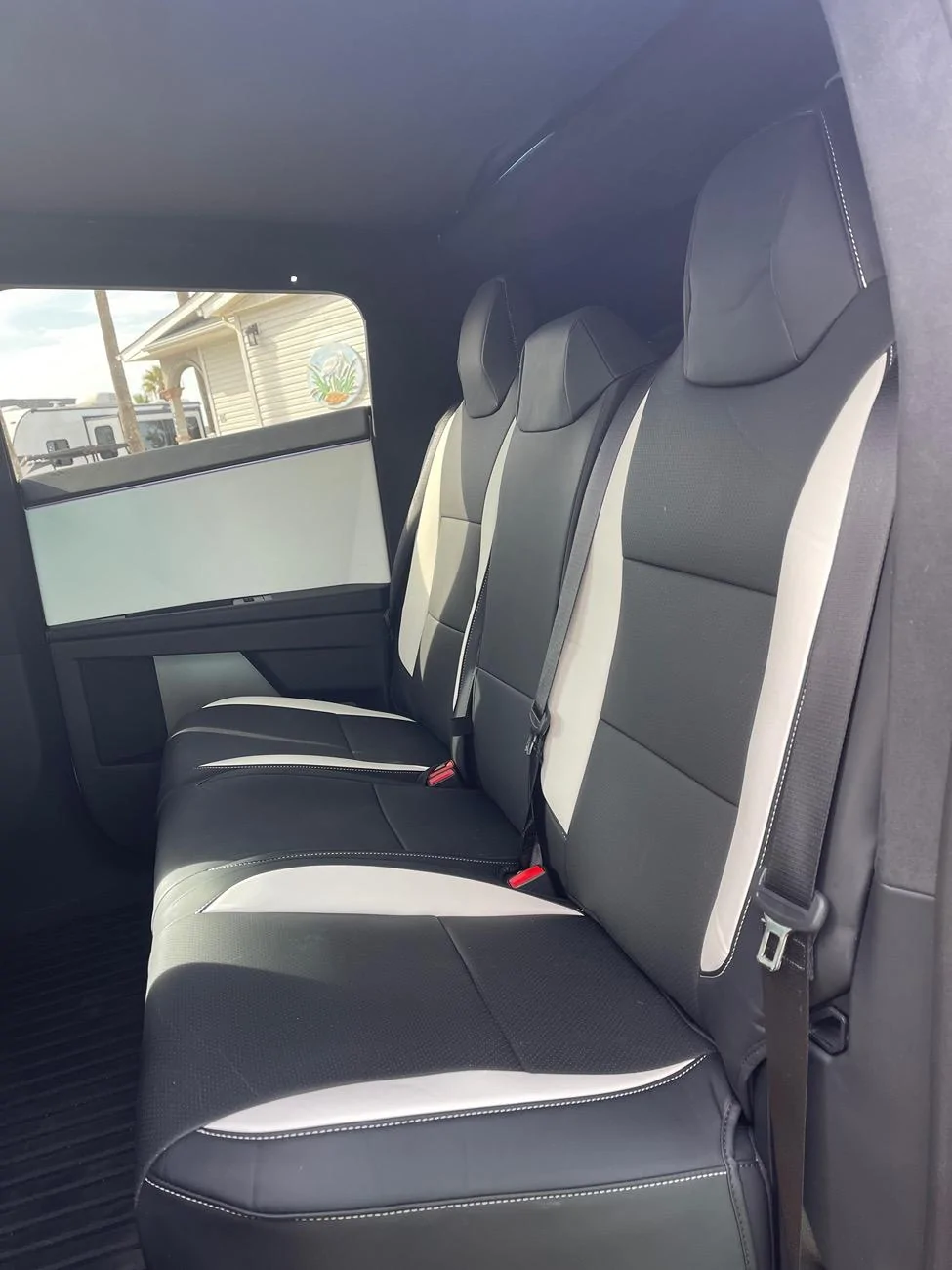 Tesla Cybertruck Best seat covers ever!! by Baselayer IMG_5668