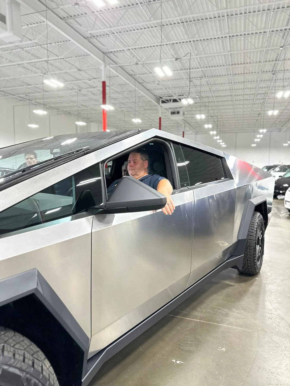 Tesla Cybertruck Any Tactical Grey VINs yet? 2024-07-20 16.56.49