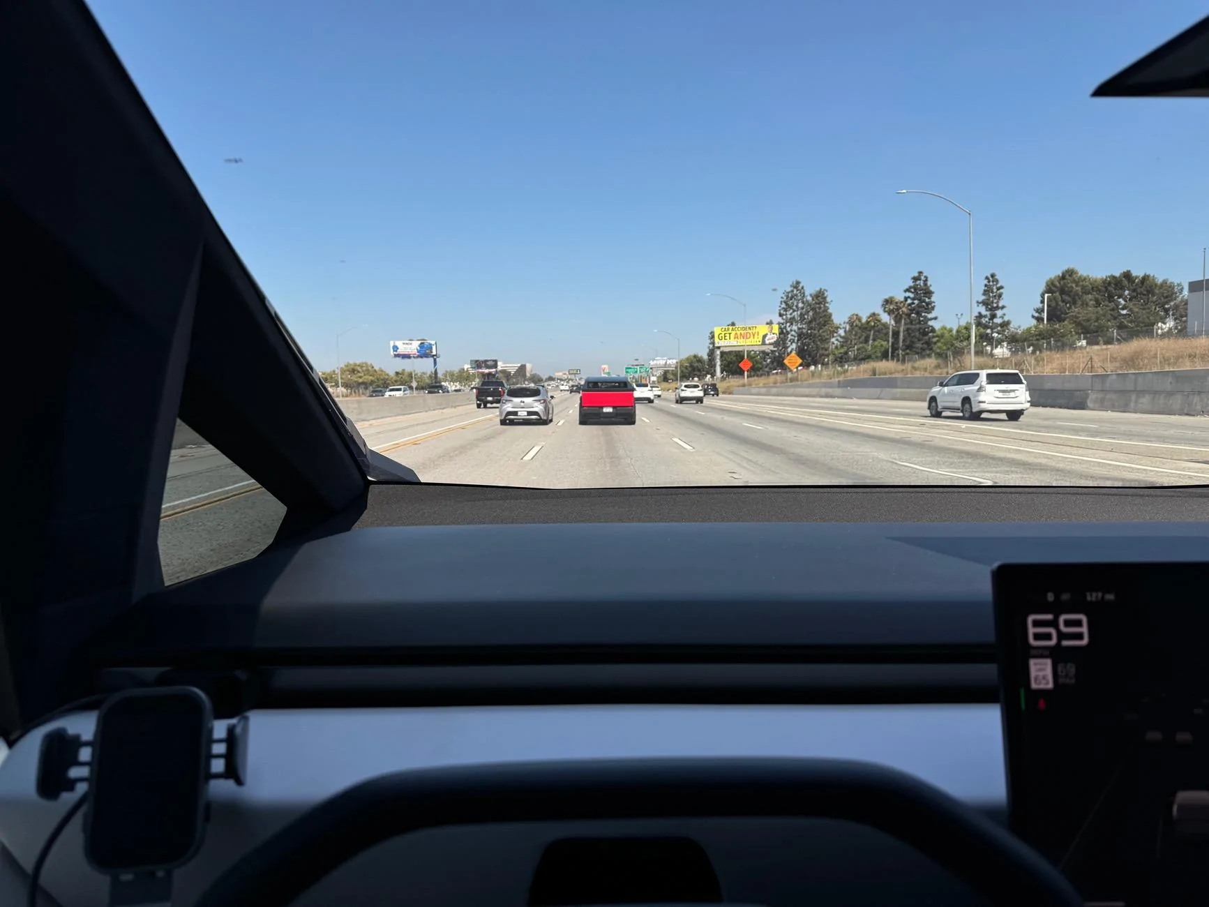 Tesla Cybertruck Saw a cybertruck in my cybertruck! IMG_3929