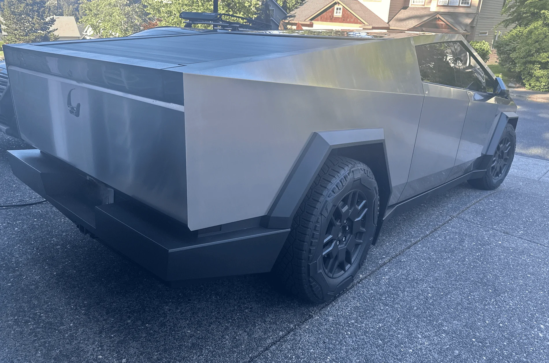 Tesla Cybertruck Mandalorian meets Mad Max - custom design graphic wrap Screenshot 2024-07-21 at 9.56.28 AM
