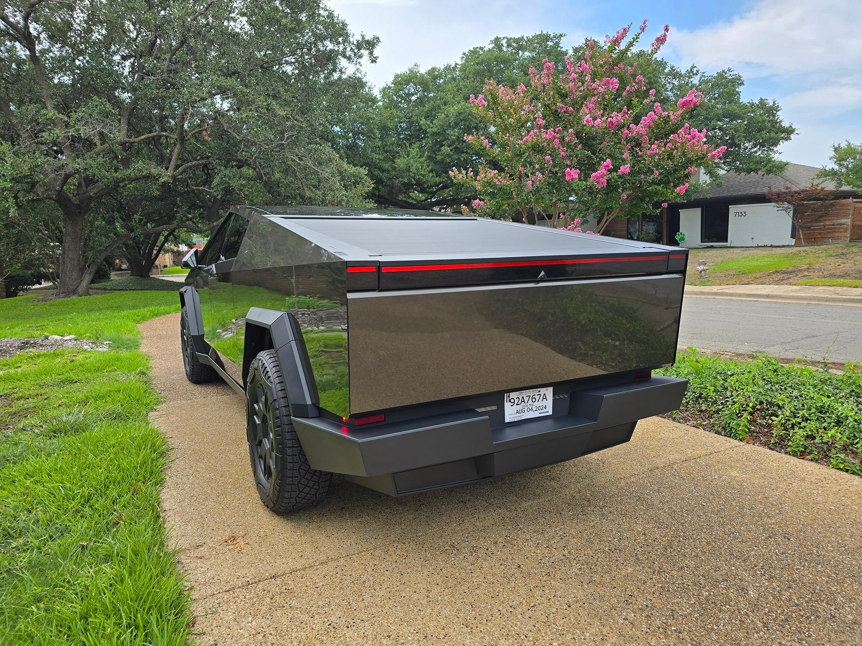 Tesla Cybertruck DIY PurePPF Platinum Wrap 20240721_160841