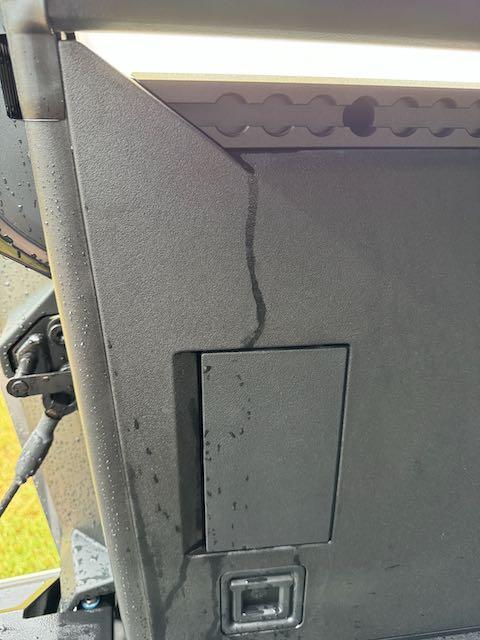 Tesla Cybertruck Unexpected water intrusion into bed outlets IMG_0228