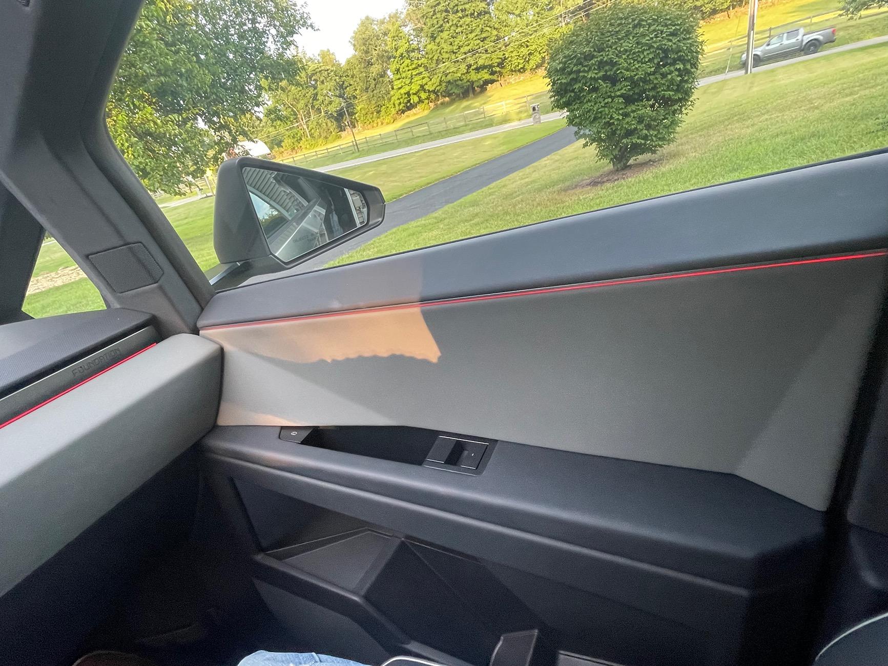Tesla Cybertruck Tactical Grey Interior: Just YES! IMG_5253