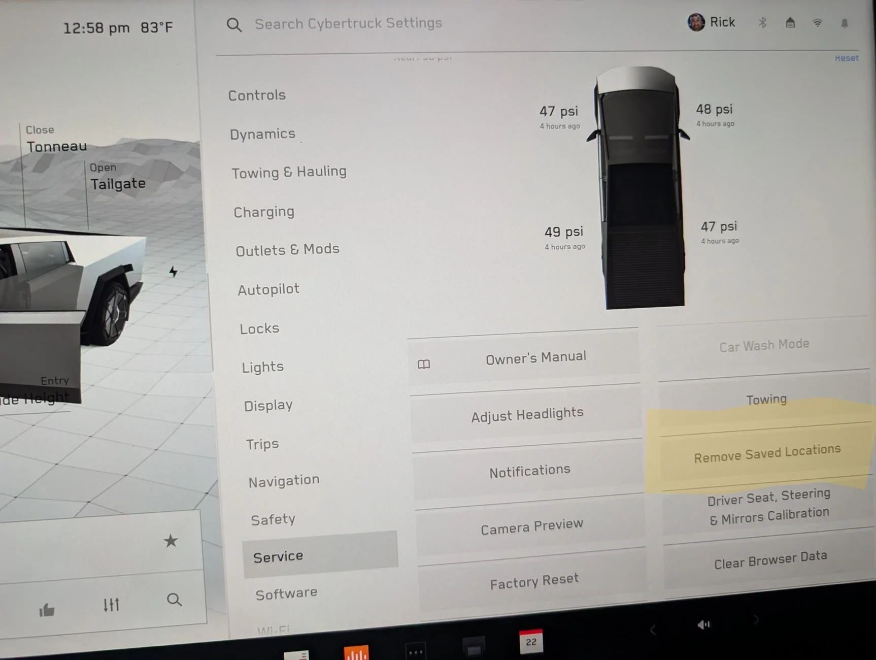 Tesla Cybertruck Mirror is folding on its own. How to fix it? PXL_20240722_165827224~2