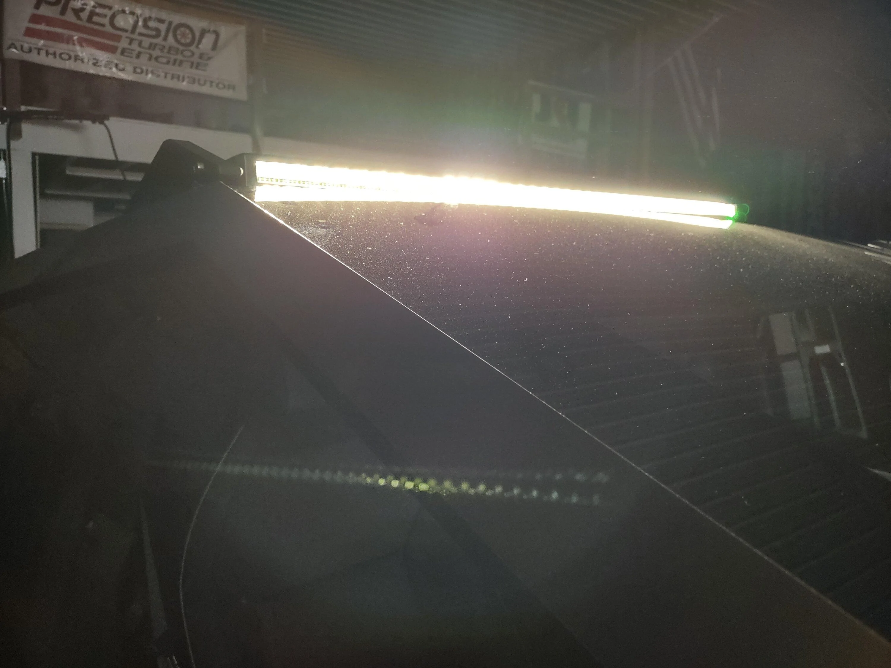 Tesla Cybertruck New top mounted LED light bar with RGB DRL in development IMG_20240722_152216413_HDR